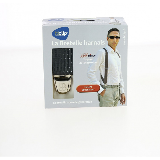 Biclip® Fancy Gray Harness Suspenders - Biclip Biclip® Fancy Gray Harness Suspenders - Biclip