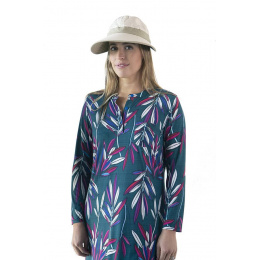 Cap Visor High Protection Baule Cap Beige & String - Soway