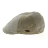 Casquette Bombée Patchwork Lin & Coton Beige- Traclet Reference : 10510 | Chapellerie Traclet