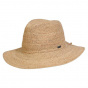 Three Sisters Boho Natural Raffia Traveller Hat - Conner Hats