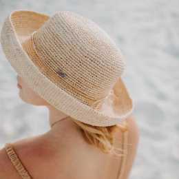 Breton hat Moorea Island Raphia Beach Naturel- Conner Hats