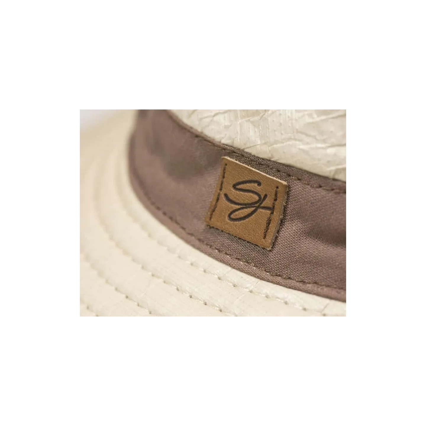 Chapeau Aventure Glatigny Beige & Taupe- Soway Reference : 10516 | Chapellerie Traclet