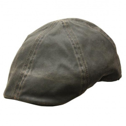Merrick Newsboy Cotton Brown Flat Cap- Conner Hats