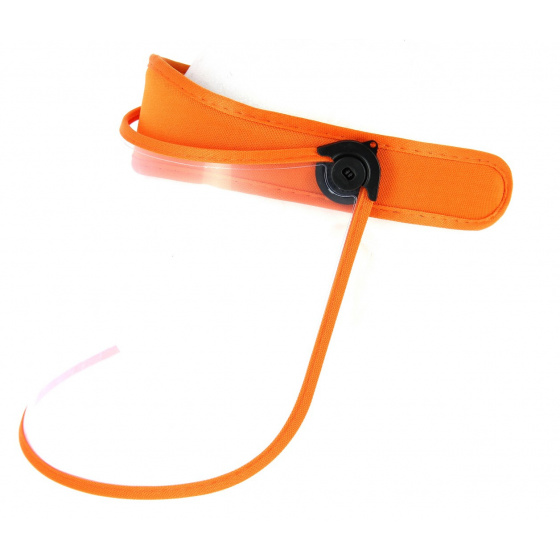 Orange PVC Face Shield Visor - Traclet Orange PVC Face Shield Visor - Traclet