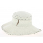 Women's hat Bronze Linen Beige- Mtm