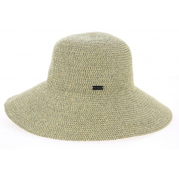 Marie Cossamer Natural & Desert Wide Brim Hat - Betmar