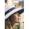 Casquette Cannoise Blanc & Bleu Marine- Soway Reference : 10560 | Chapellerie Traclet