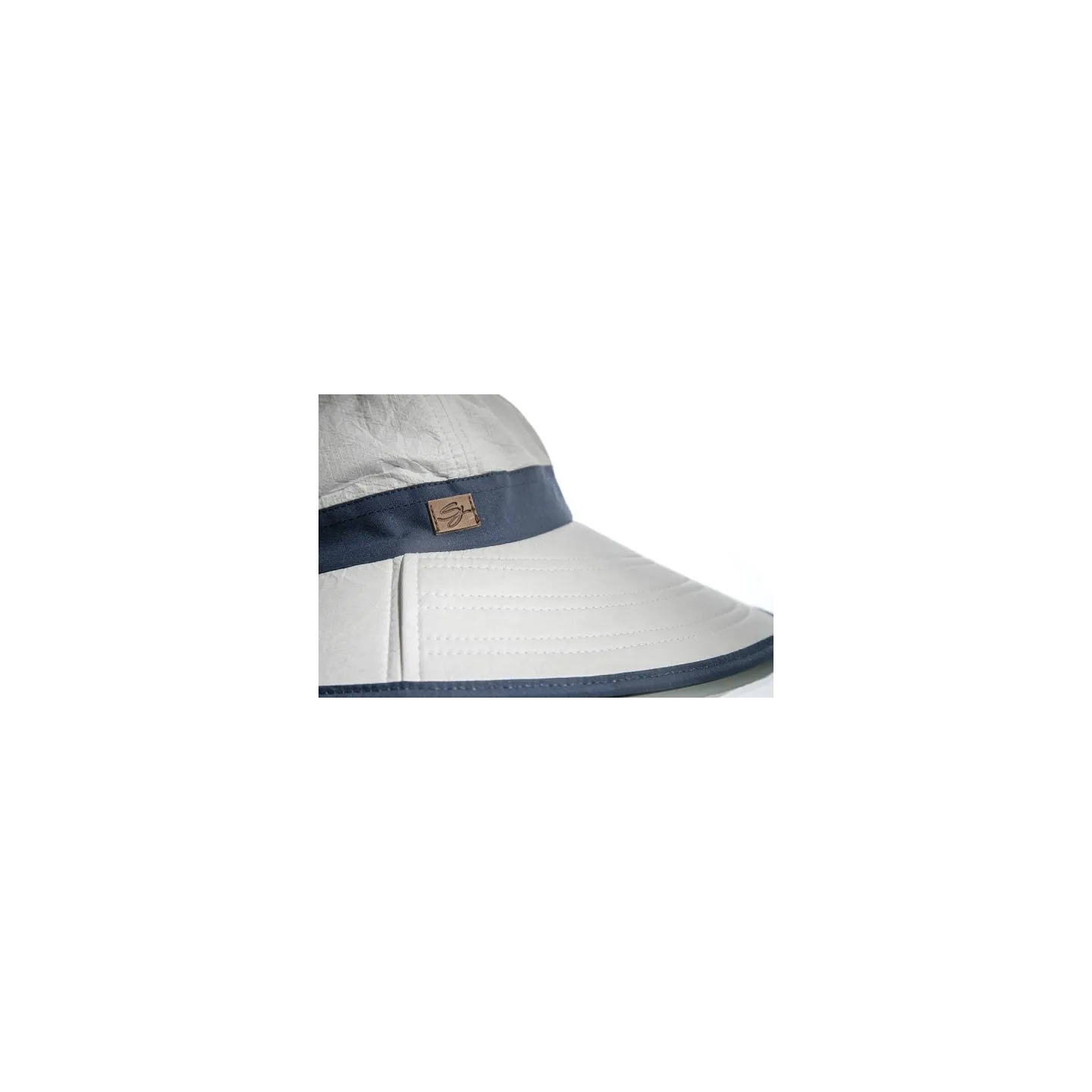Casquette Cannoise Blanc & Bleu Marine- Soway Reference : 10560 | Chapellerie Traclet