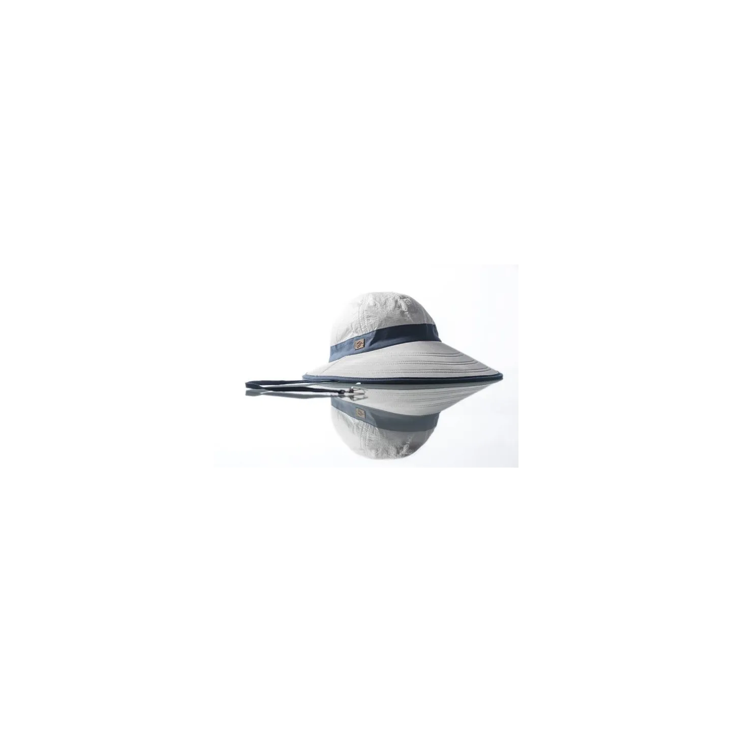 Cannoise White & Navy Blue Cap - Soway Reference: 10560 | Traclet Hat Shop
