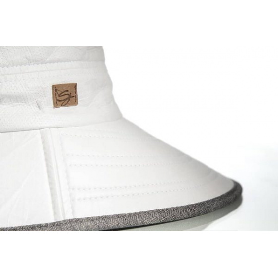 White & Grey Nantes Cap - Soway