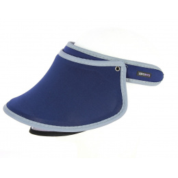 Navy Blue Sport Protective Visor Headband - Traclet