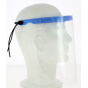Blue Plastic Protective Visor- Traclet