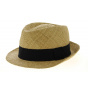 Trilby Modica Natural Straw Hat- Traclet