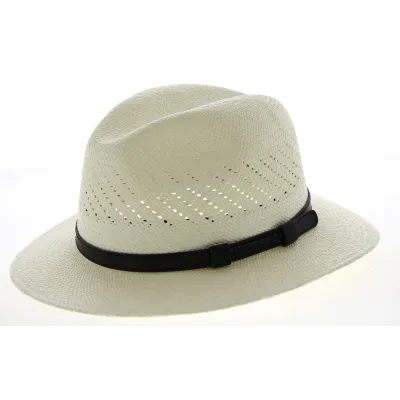 Chapeau Traveller Panama Noto Blanc- Traclet Reference : 10578 | Chapellerie Traclet