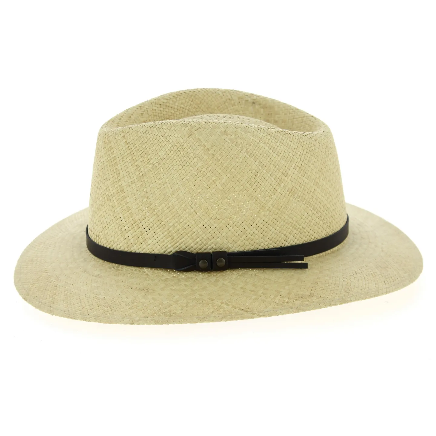 Chapeau Traveller Agrigente Panama Naturel- Traclet Reference : 10579 | Chapellerie Traclet