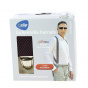 Biclip® Harness Suspenders Diamond Pattern Burgundy - Biclip