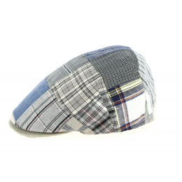 Flat Cap Boho Style Patchwork Cotton Gise- Traclet