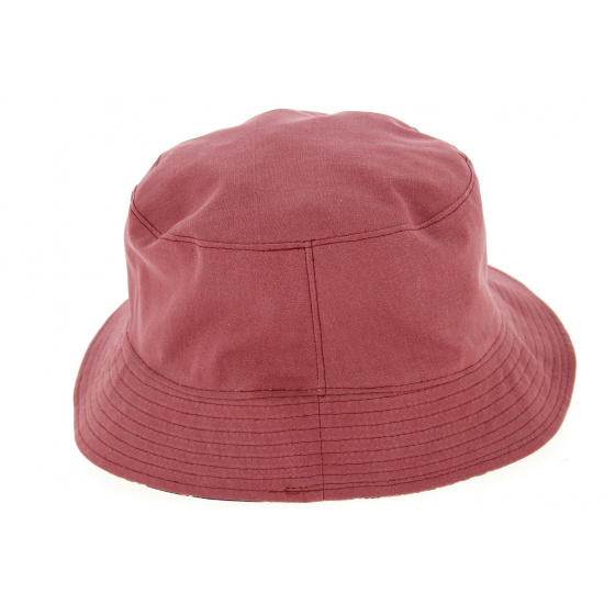 Chapeau Bob Blandine Coton Réversible Rose- Crambes 