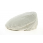 Stone Linen Flat Cap - Traclet