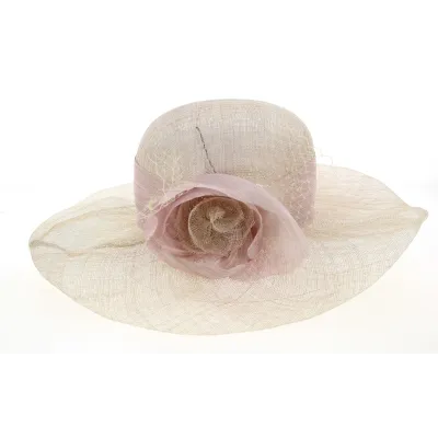 Patty Ceremonial Wide-Brimmed Hat - Hat Shop Reference: 5262 | Traclet Millinery