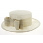 Gaby Ecru Ceremonial Hat - Traclet