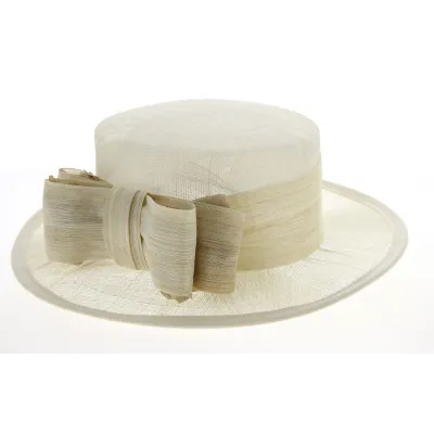 Chapeau de cérémonie Gaby Ecru- Traclet Reference : 5368 | Chapellerie Traclet