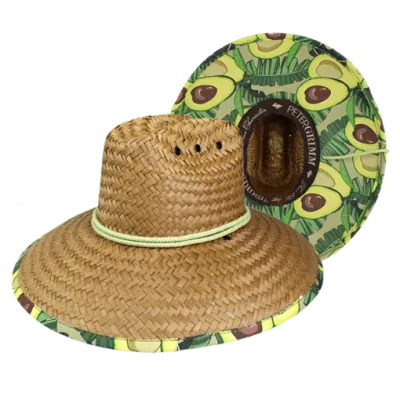 Traclet Wide Brim Avocado Traveller Straw Hat Reference: 10611 | Traclet Hattery