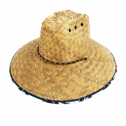 Wide Brim Straw Traveller Hat Palmeras - Traclet