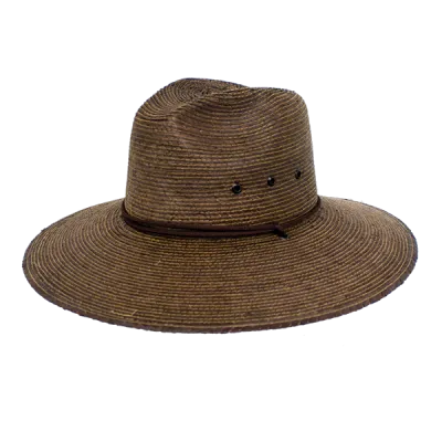 Traveller Desire Brown Straw Hat- Traclet