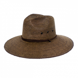 Traveller Desire Brown Straw Hat- Traclet