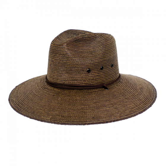Traveller Desire Brown Straw Hat- Traclet
