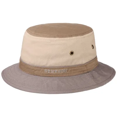 Chapeau Bob Coton Anti-Uv- Stetson Reference : 10614 | Chapellerie Traclet