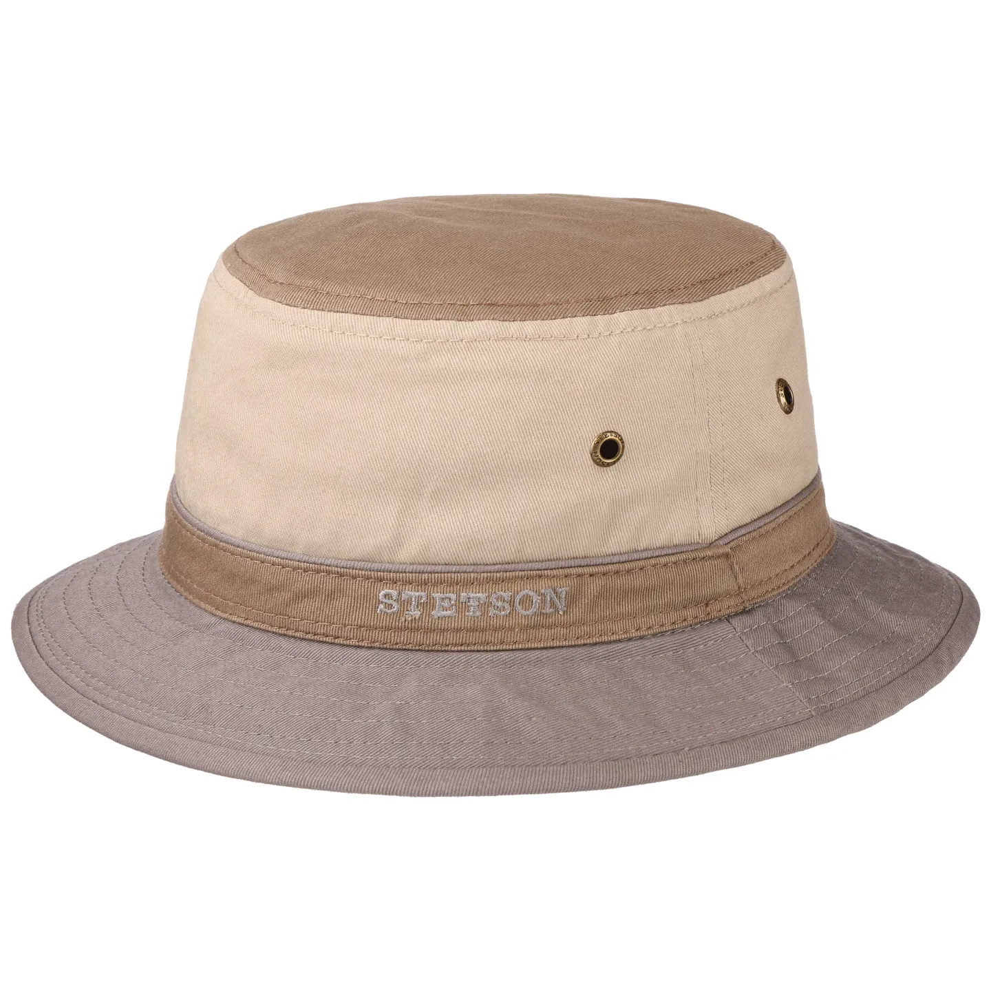 Chapeau Bob Coton Anti-Uv- Stetson Reference : 10614 | Chapellerie Traclet