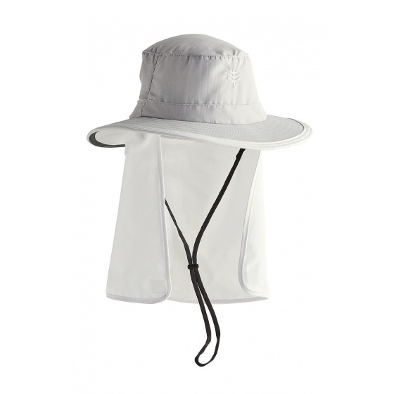 Chapeau Convertible Boating UPF 50+ Gris- Coolibar Chapeau Convertible Boating UPF 50+ Gris- Coolibar