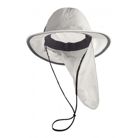 Chapeau Convertible Boating UPF 50+ Gris- Coolibar Chapeau Convertible Boating UPF 50+ Gris- Coolibar