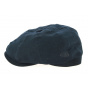 8-rib Desgrange Cap Navy Blue Linen- Crambes