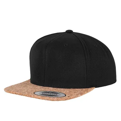 Casquette Snapback Cork Noire- Traclet Reference : 10631 | Chapellerie Traclet