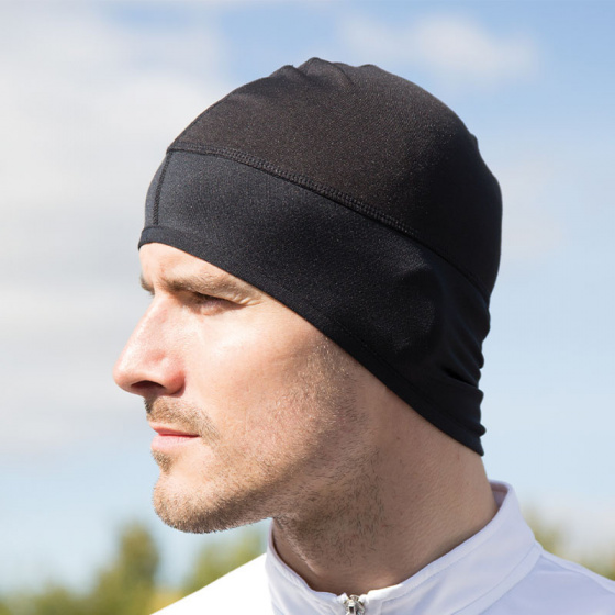 Black Spiro Winter Beanie - Traclet Black Spiro Winter Beanie - Traclet