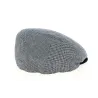 Amos Flat Cap Cotton & Linen Navy Blue - Traclet Reference: 10637 | Traclet Hatmakers