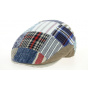 Casquette Plate Amos Patchwork Coton & Lin- Traclet