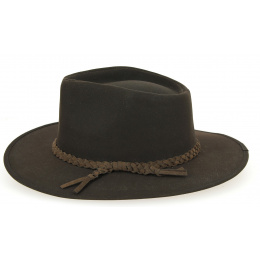 Chapeau Traveller Whitfield Brun - Aussie Apparel