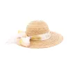 Queen Jungle Wide-Brimmed Hat Orange Floral Pattern - Herman Reference: 10651 | Traclet Hat Shop
