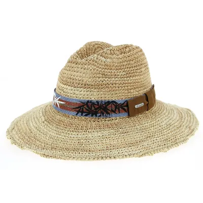 Chapeau Traveller Sassari Paille Naturelle- Traclet Reference : 10654 | Chapellerie Traclet