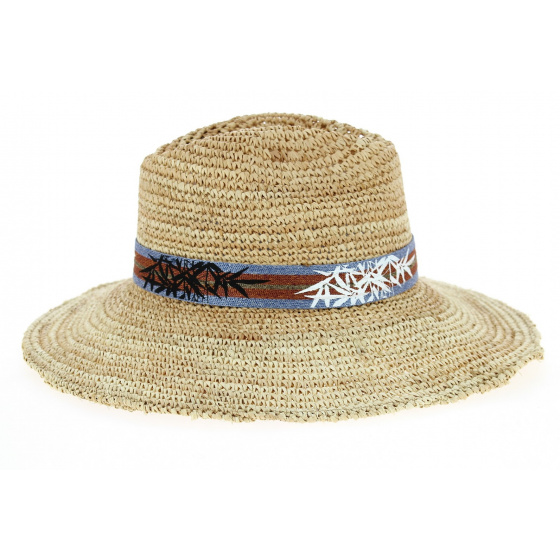 Natural Straw Sassari Traveler Hat - Traclet