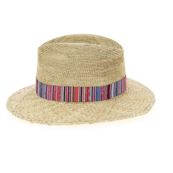 Chapeau Indiana Jones Paille Naturelle- Traclet