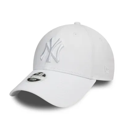 Casquette Baseball Femme NY Yankees Coton Blanche- New Era Reference : 10659 | Chapellerie Traclet