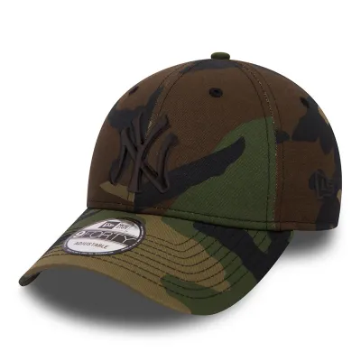 Casquette NY Yankees Essential 9Forty Camouflage Coton- New era Reference : 10660 | Chapellerie Traclet