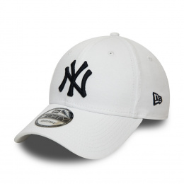 NY Yankees Essential 9Forty White Cotton Cap- New Era