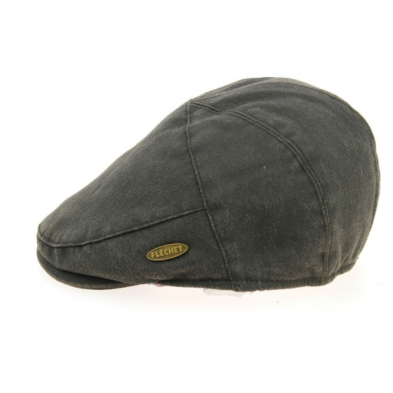 Brown Retro Duckbill Cap - Fléchet