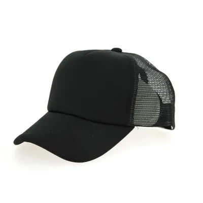 Black Polyester Trucker Cap - Traclet Reference: 1161 | Traclet Hat Shop